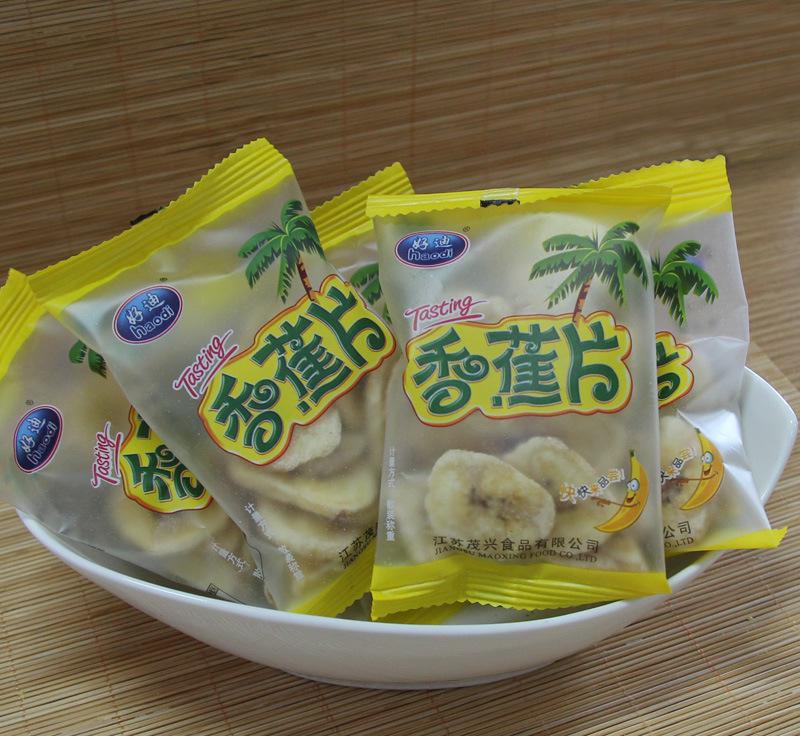 好迪休閑零食 菲律賓原產(chǎn)香蕉片，小包裝，大滿足